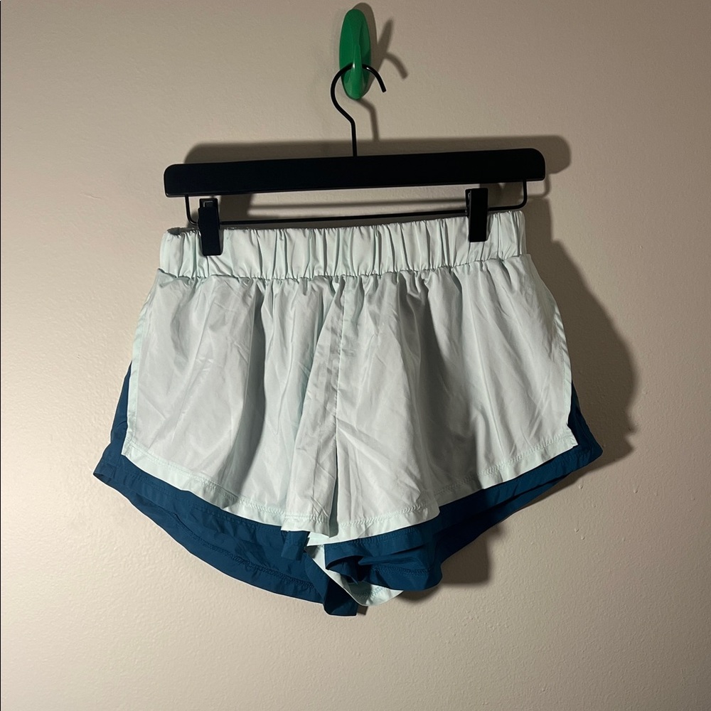 FP Movement by Free People Mint and Teal Athletic Shorts